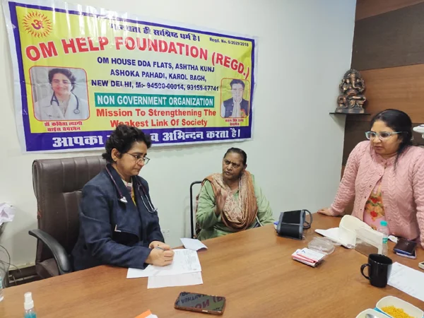 Camp At Shivashray Old Age Home Rohini