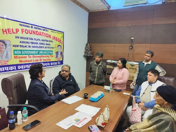 Camp At Shivashray Old Age Home Rohini