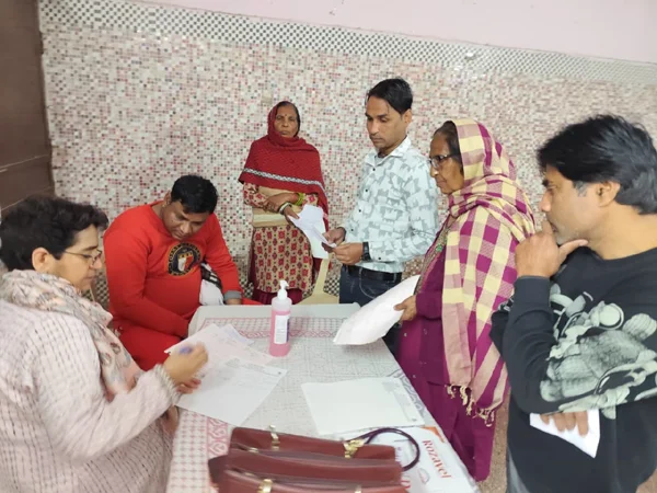 Health Checkup Camp at Jharoda