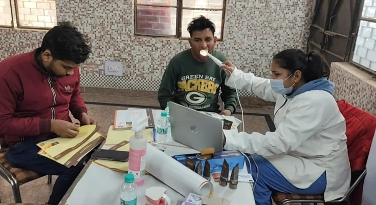 Health Checkup Camp at Jharoda
